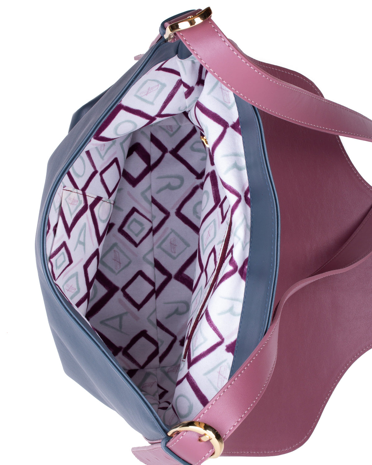 BOLSO FIRENZE MALVA/PETROL