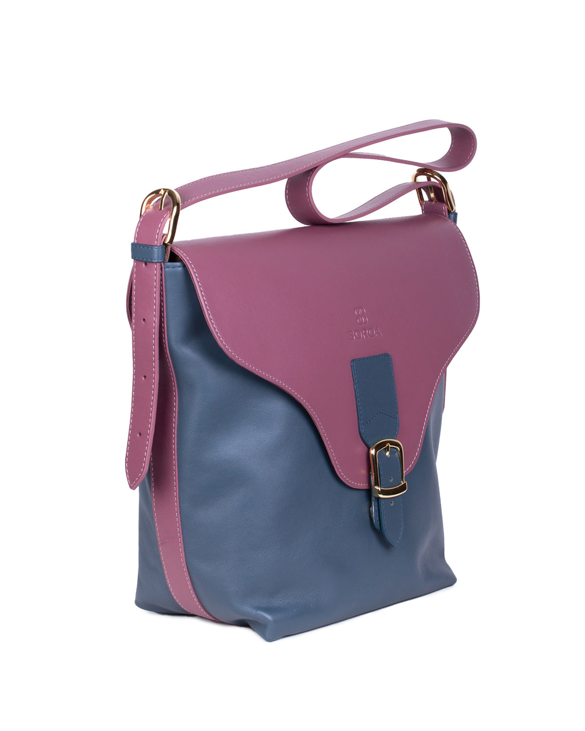 BOLSO FIRENZE MALVA/PETROL