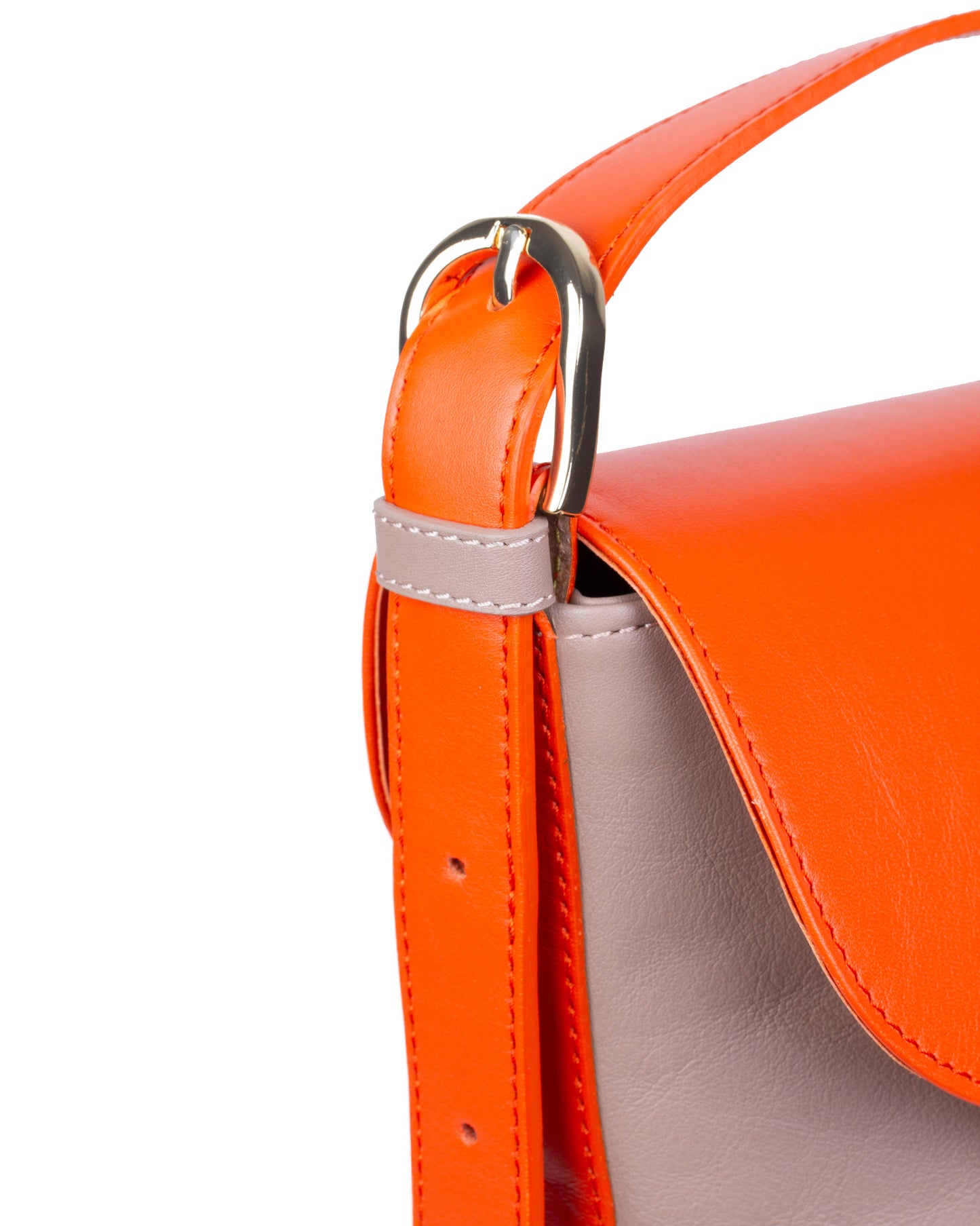 BOLSO FIRENZE NARANJA/BEIGE