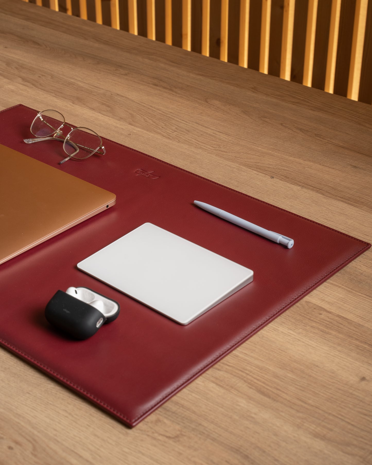 Copenhagen burgundy desk