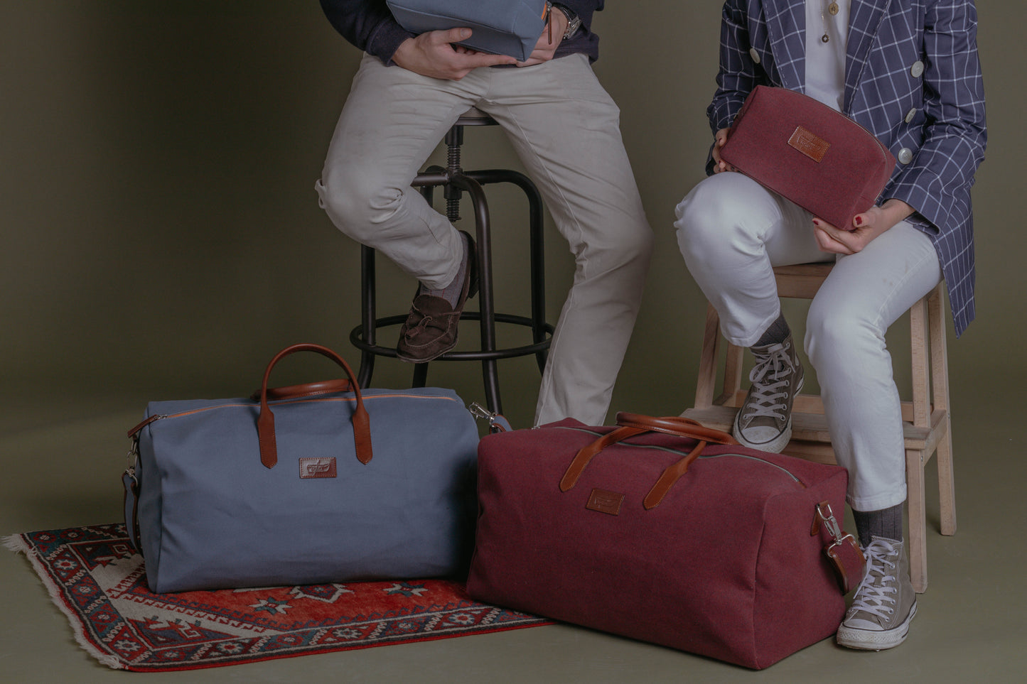 KELLY BAG + NEEDLE BAG