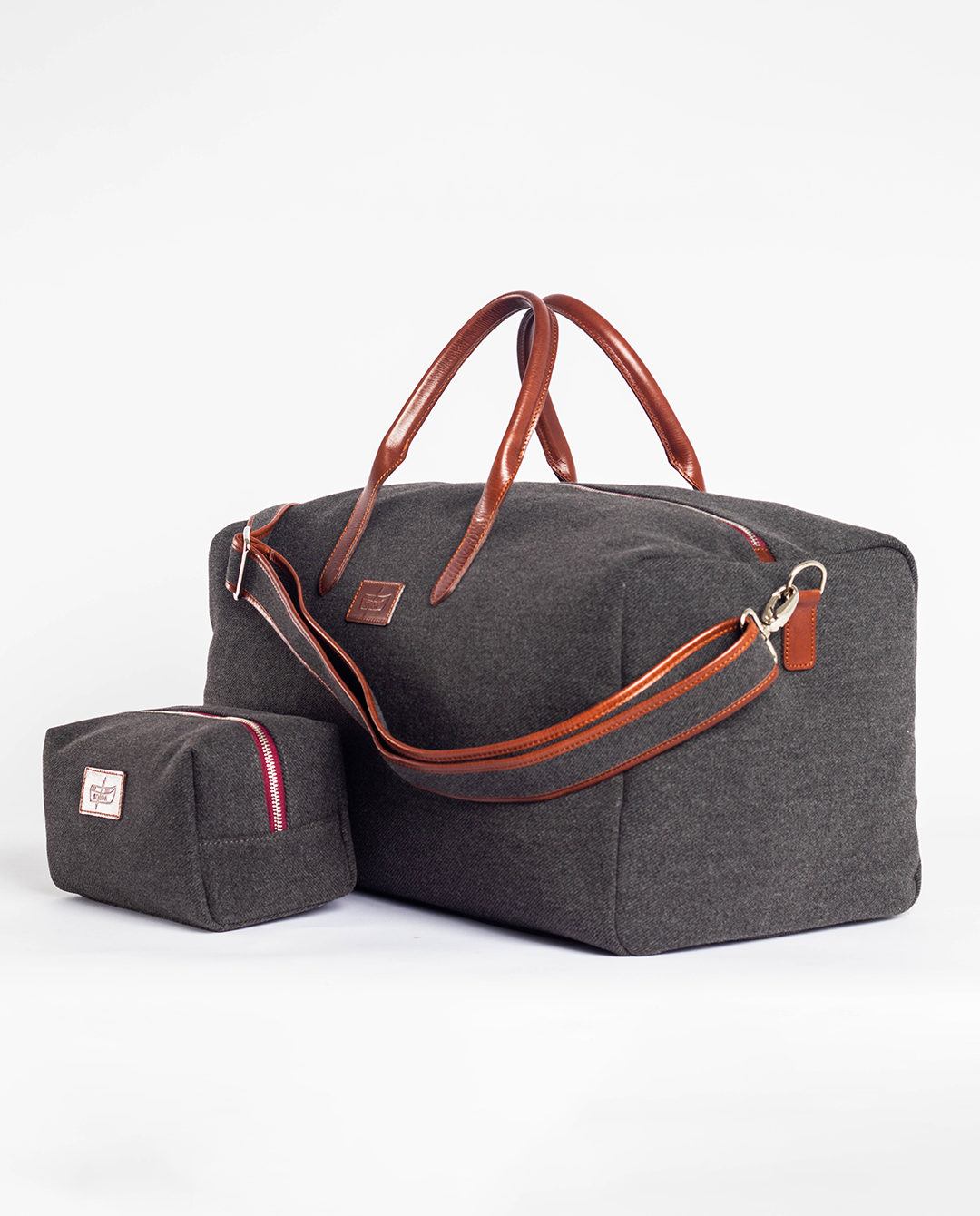 DUKES GRAY BAG + NEEDLE BAG