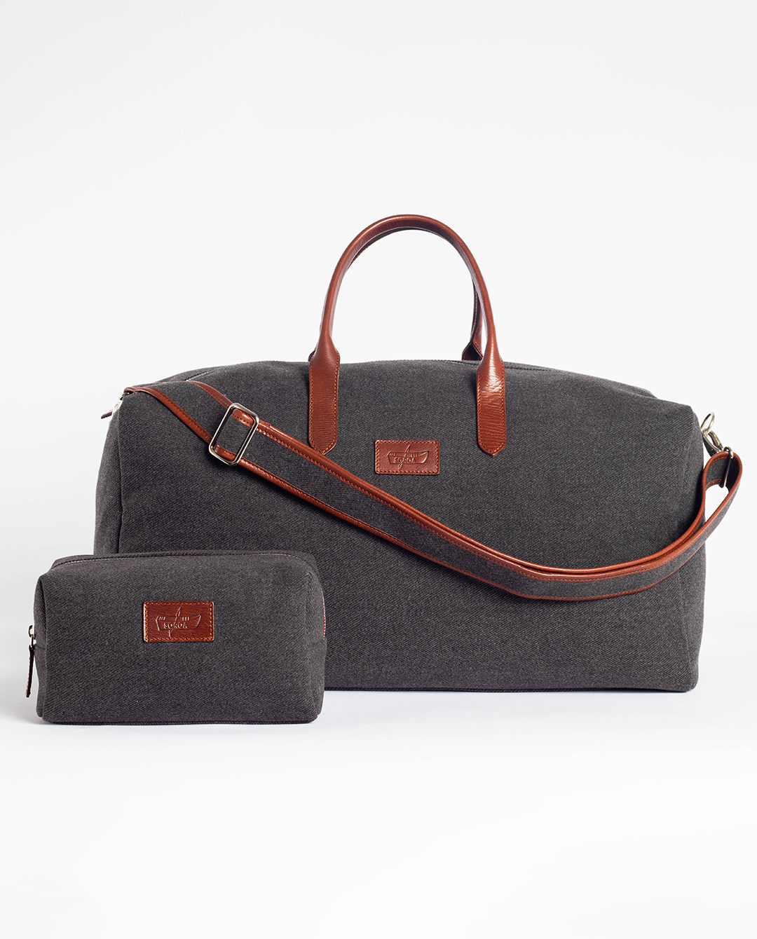DUKES GRAY BAG + NEEDLE BAG
