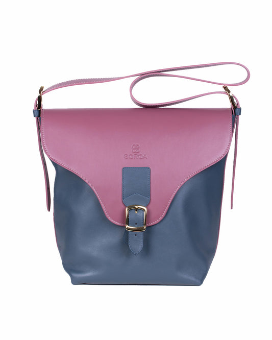 BOLSO FIRENZE MALVA/PETROL