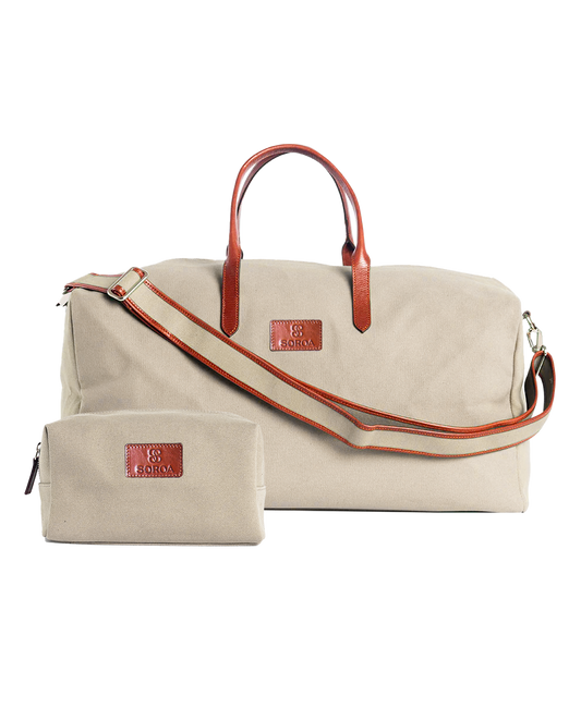 BOLSA + NECESER ÁBACO BEIGE
