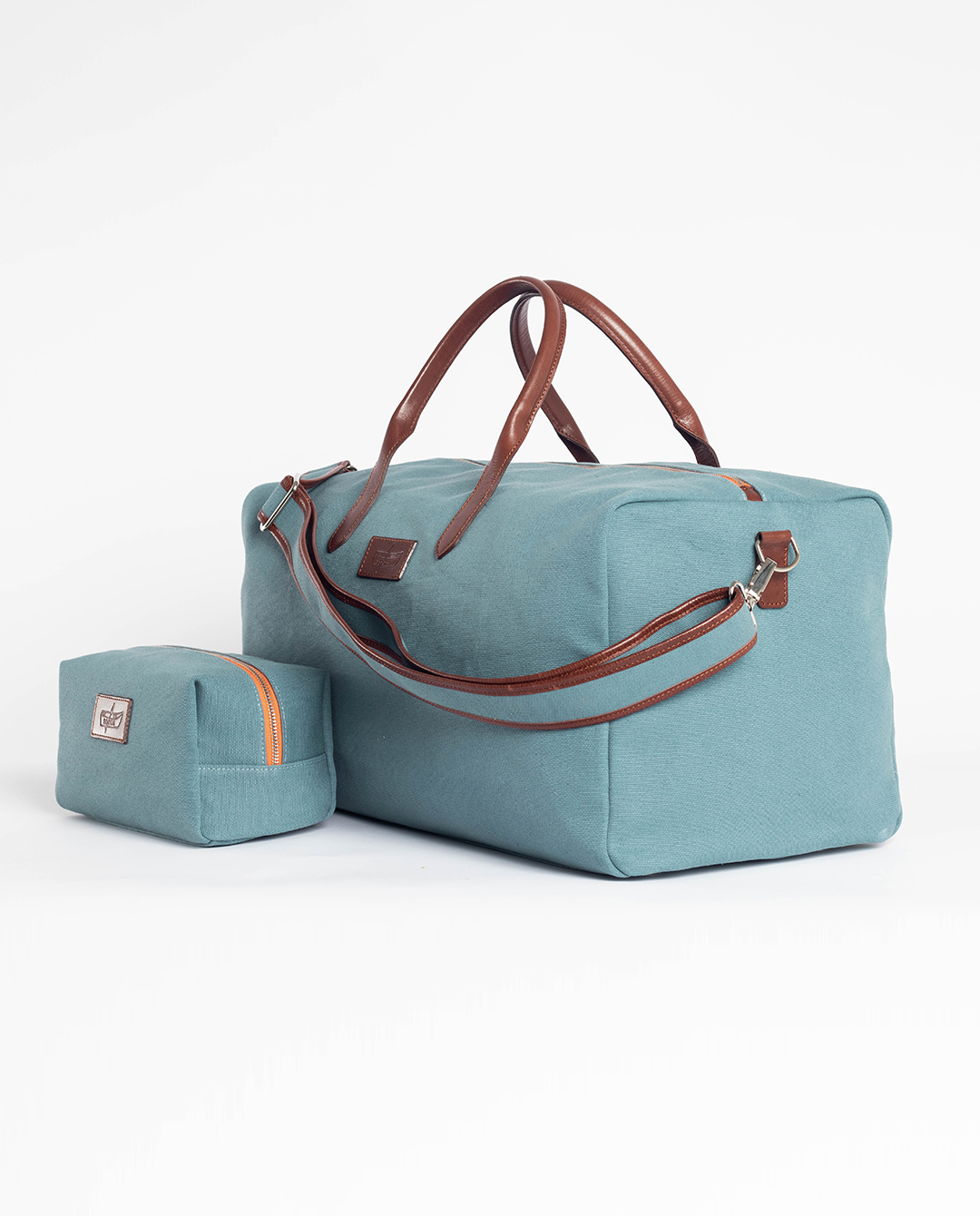 BOLSA + NECESER ÁBACO AZUL