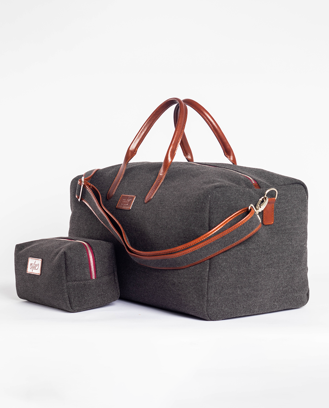 DUKES GRAY BAG + NEEDLE BAG 