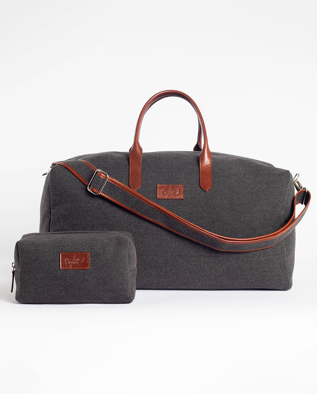 DUKES GRAY BAG + NEEDLE BAG 