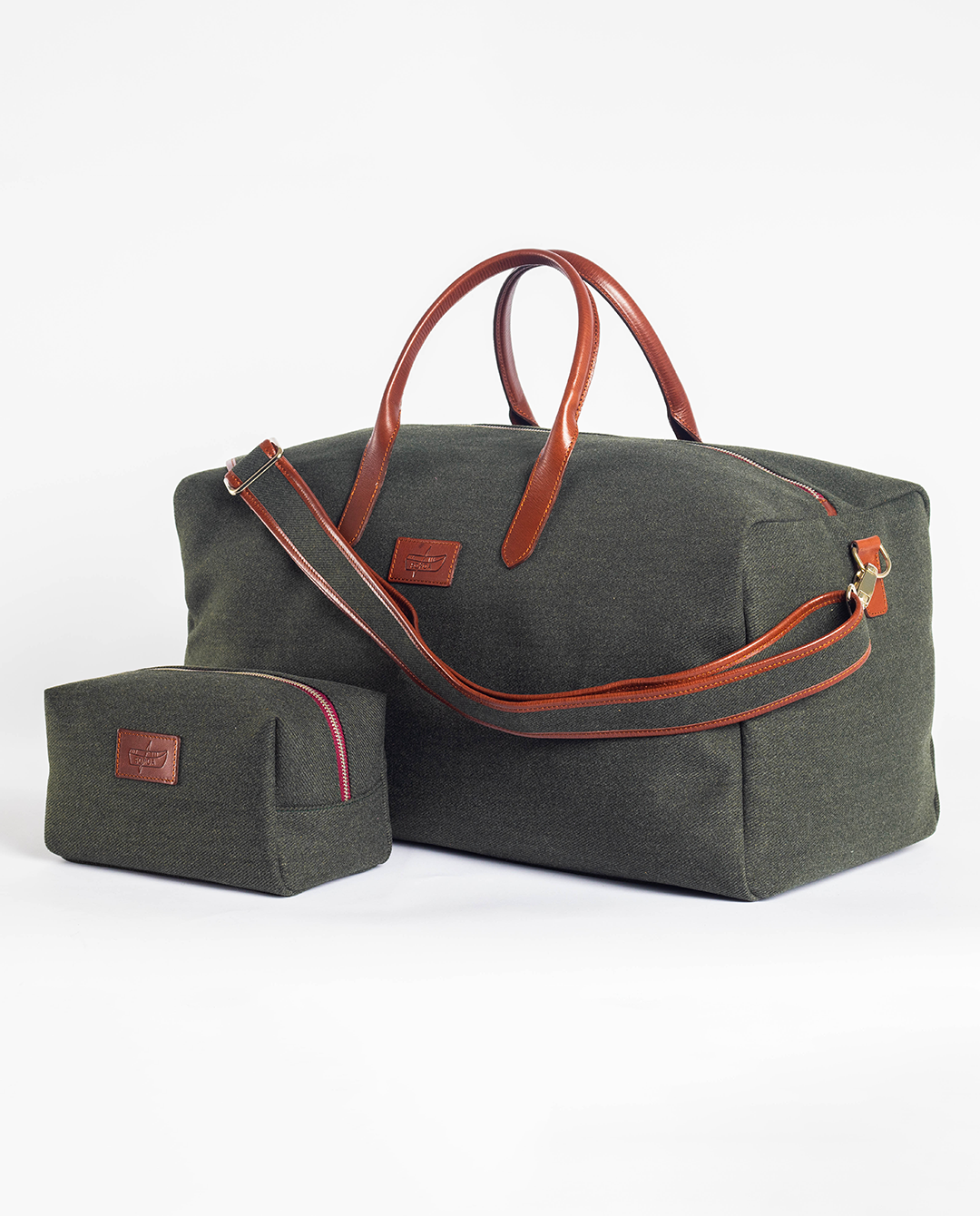 BAG + NEEDLE BAG DUKES GREEN