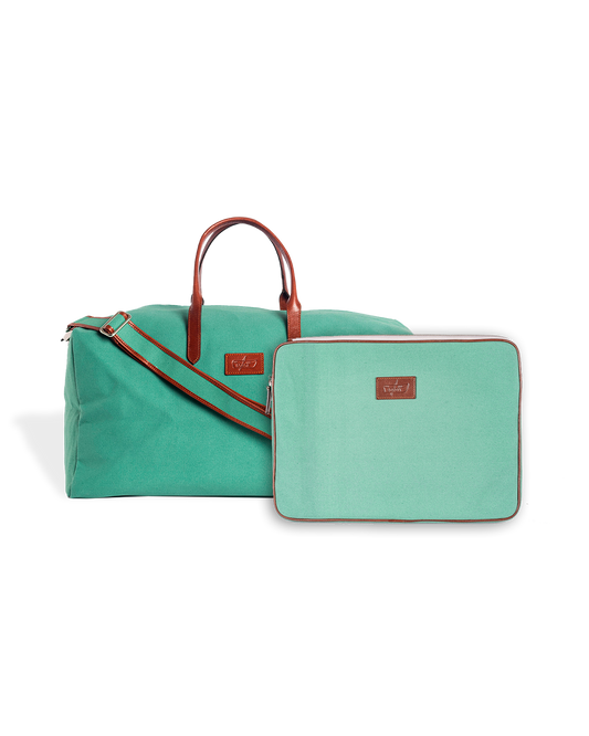 GREEN ABACUS BAG + COVER
