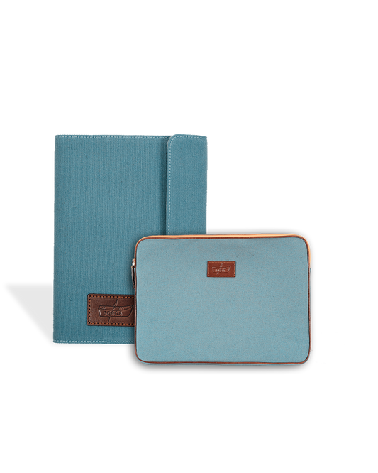 LIBRETA + FUNDA ÁBACO AZUL