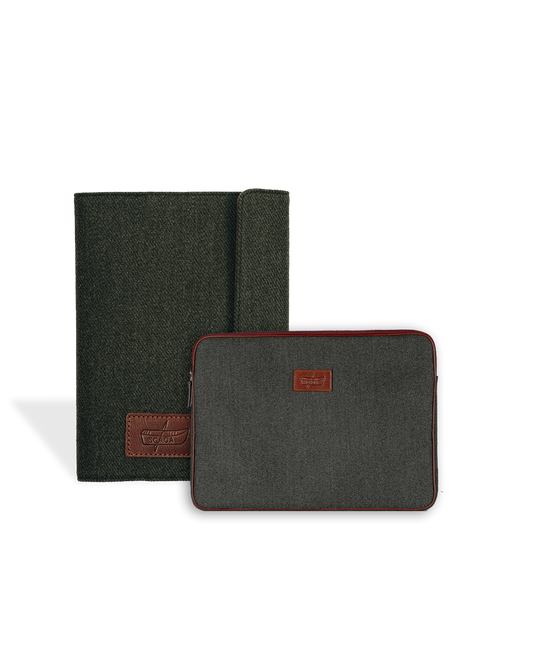 LIBRETA + FUNDA DUKES VERDE